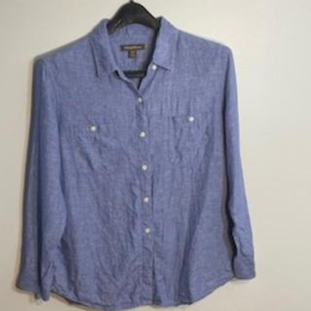 Tommy Bahama Long Sleeve Linen Shirt L